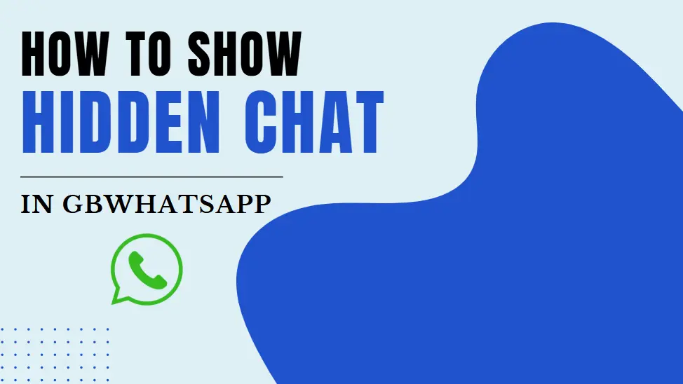 show hidden chat